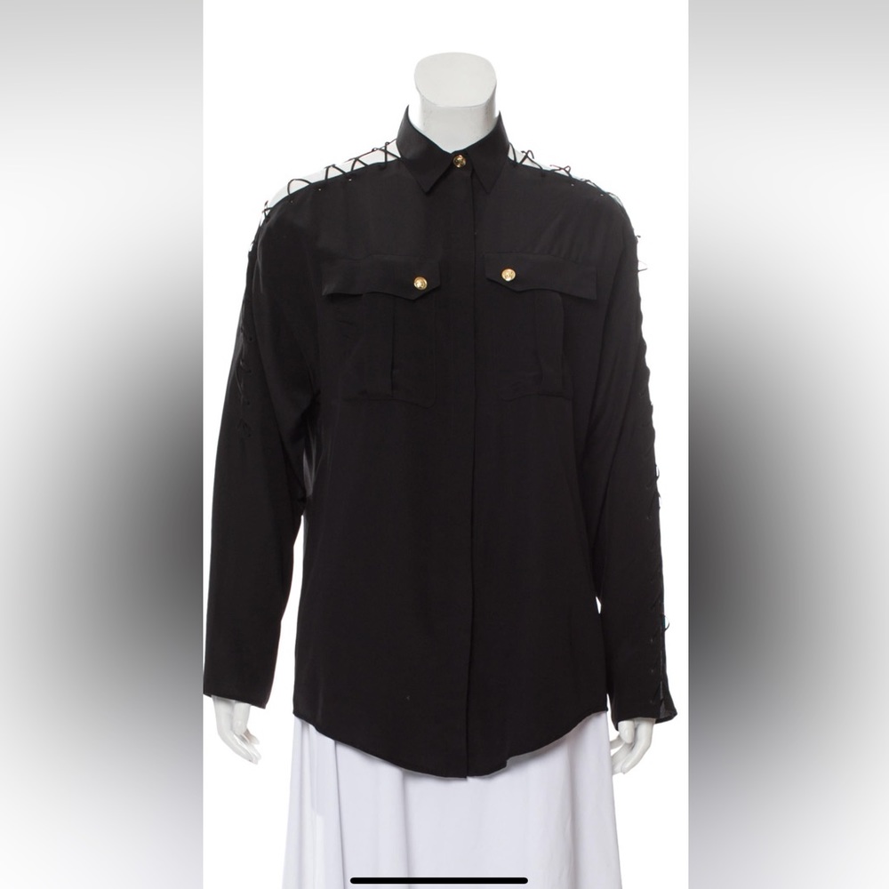 Versace sexy button down